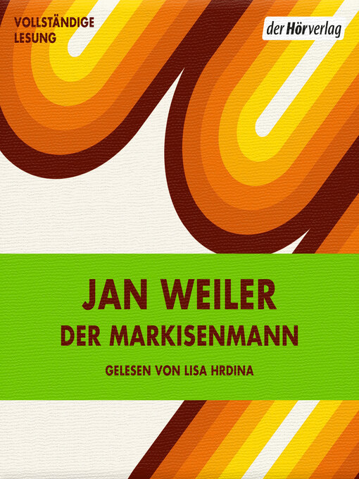 Titeldetails für Der Markisenmann nach Jan Weiler - Warteliste